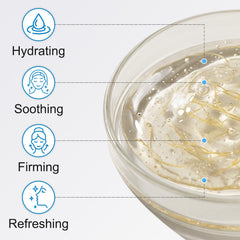 scrlous collagen silk peptide serum packaging emphasizes eco-friendly formula for all skin types.
