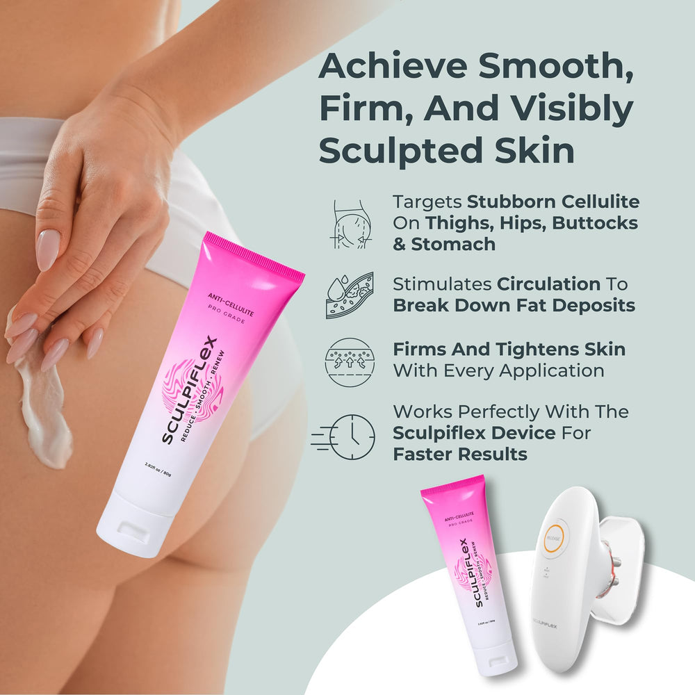 SCULPIFLEX firming cream for arms tightens skin for a firmer upper body.