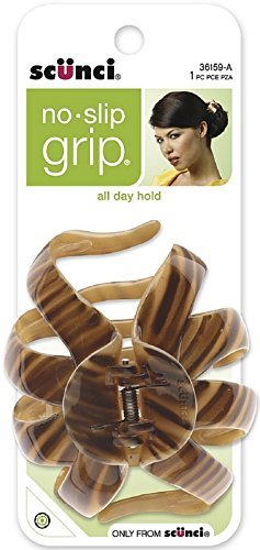 Scunci No-Slip Grip Large Octopus Clip with color variations for secure hair styling.