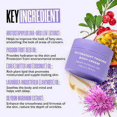 Sea-Maid anti-wrinkle cream close-up illustrates smoothing effects
