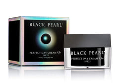 Sea of Spa Black Pearl Perfect Day Cream 45+ with SPF 25 provides daily hydration and skin balance.