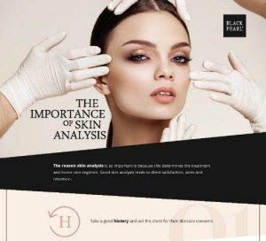 Sea of Spa Black Pearl Serum application on the eye area for soothing care