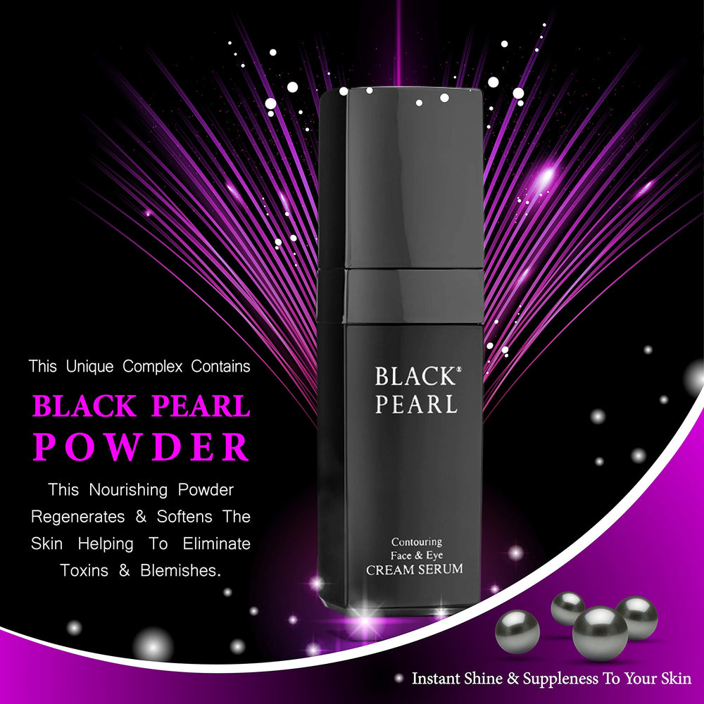 Sea of Spa Black Pearl Serum pearl-powder close-up showing texture and radiance