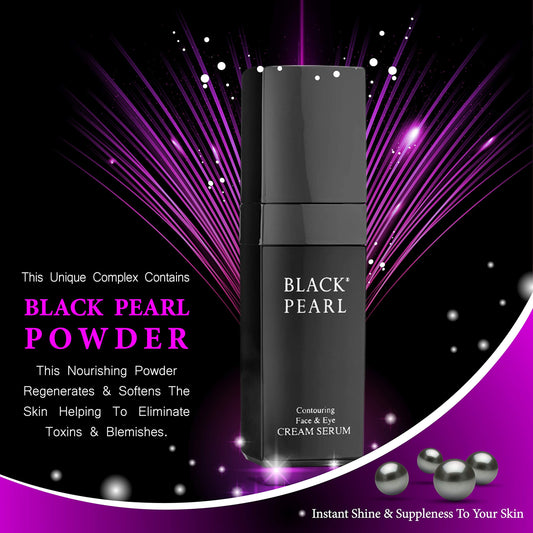 Sea of Spa Black Pearl Serum pearl-powder close-up showing texture and radiance