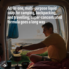 Sea to Summit Trek pack, three bottles ready for trips and camping