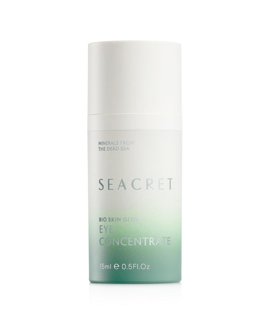 SEACRET Minerals Bio Skin Glow Eye Concentrate bottle ready for daily hydration.