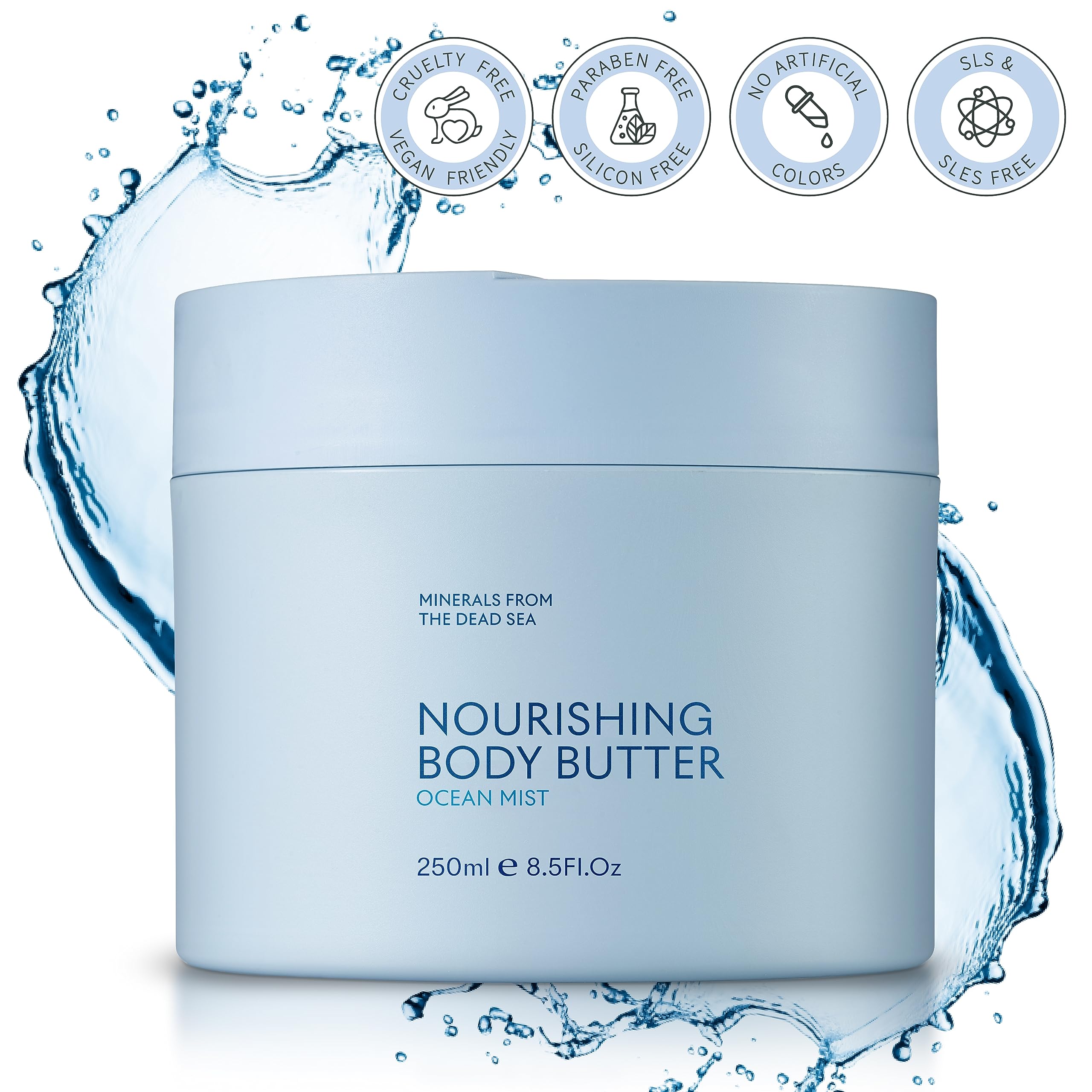 SEACRET Clean formula label signaling hypoallergenic and cruelty-free