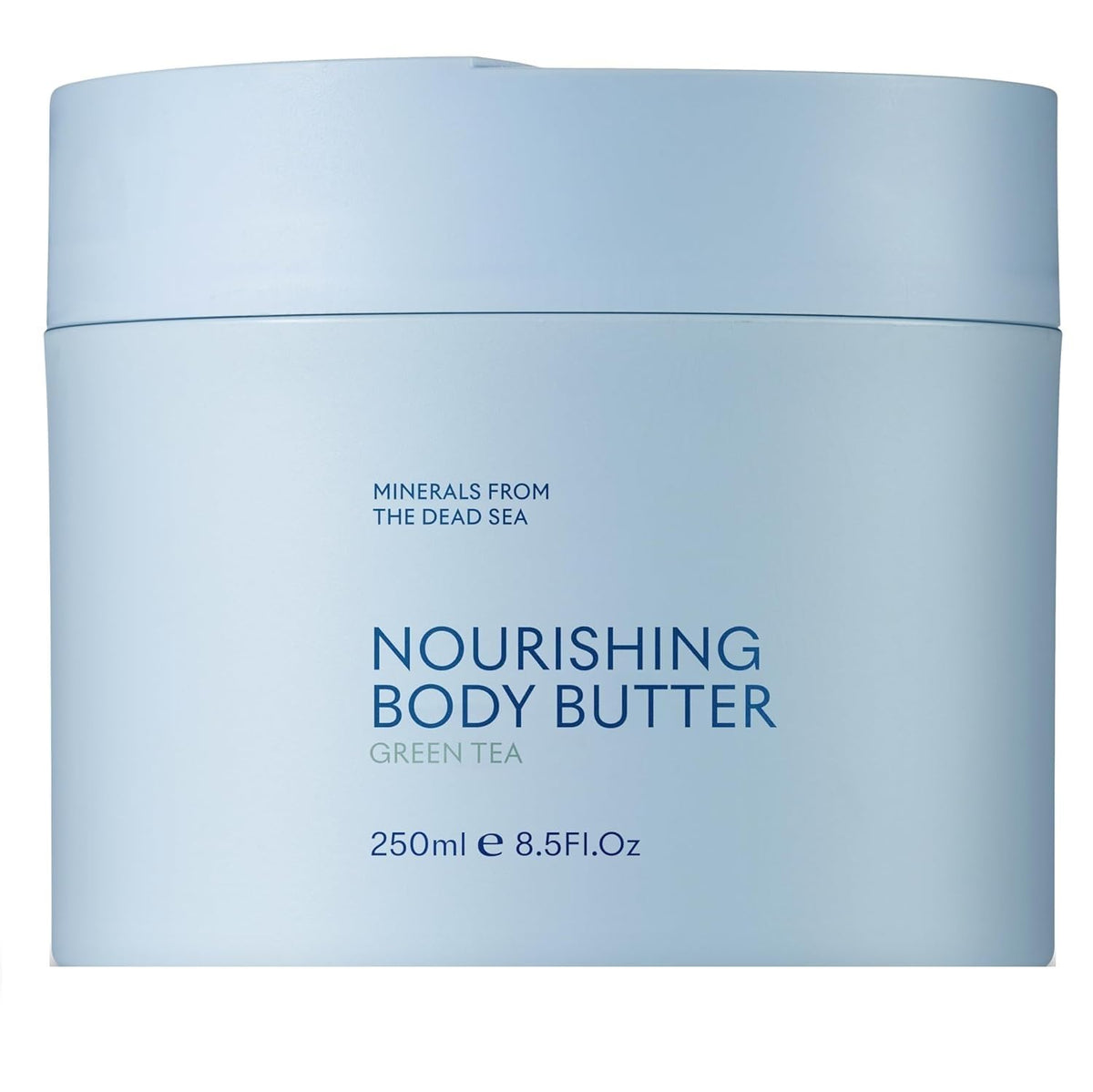 SEACRET Minerals Dead Sea Body Butter Green Tea with creamy texture for deep hydration.