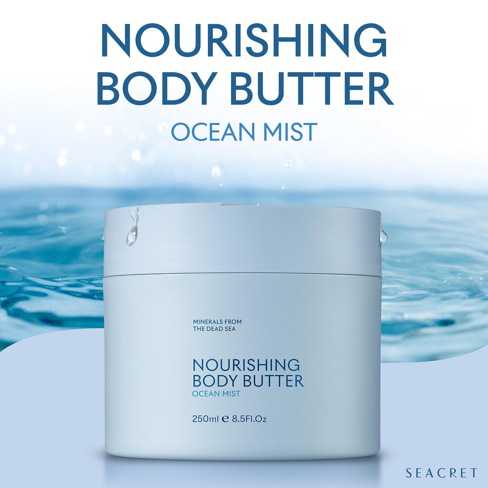 Packaging jar of SEACRET Dead Sea Body Butter