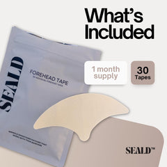 SEALD packaging highlights safe, non-irritating nightly use.