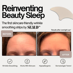 SEALD patch removal after sleep with water leaves no residue.