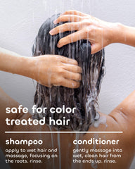Seaweed Bath Co. Aloe and argan oil ingredients label highlights nourishing blend.