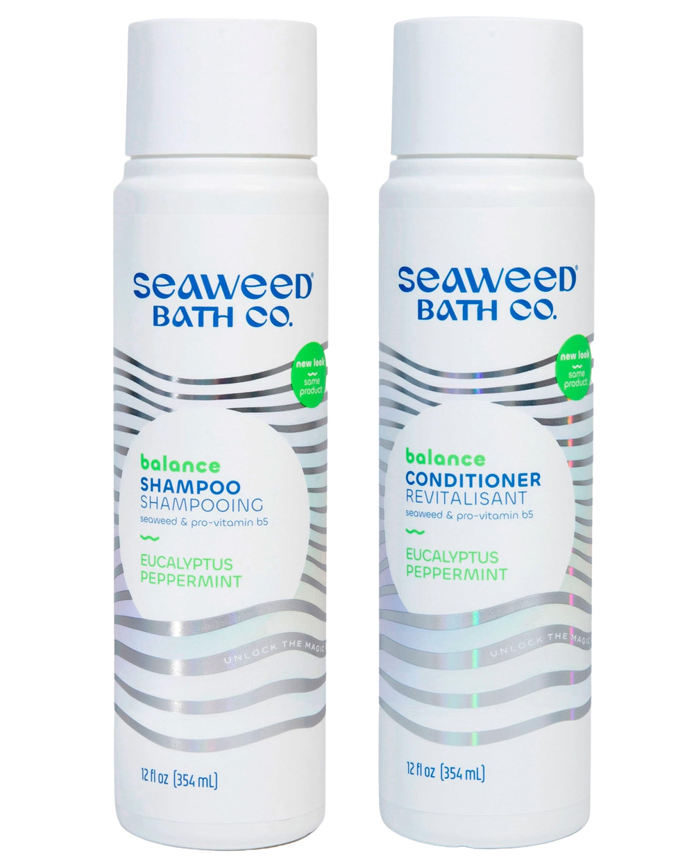 The Seaweed Bath Co. Balance shampoo bottle for oil control and refreshing scent.