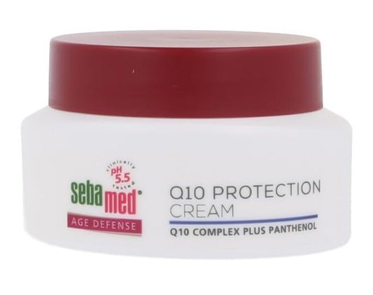 SEBAMED Q10 Protection Cream bottle ready for daily skincare