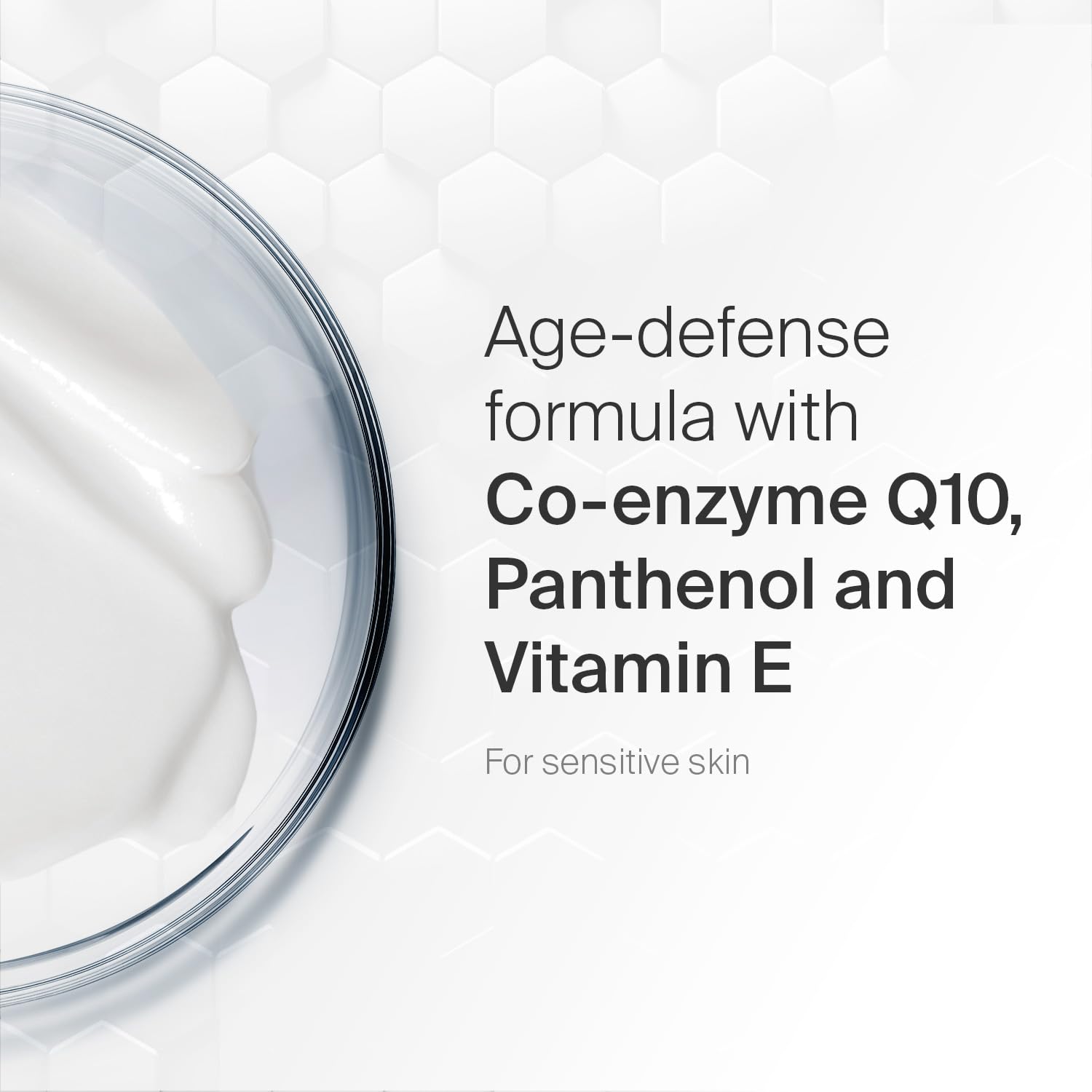 Ingredients panel on SEBAMED Q10 Protection Cream highlighting Q10