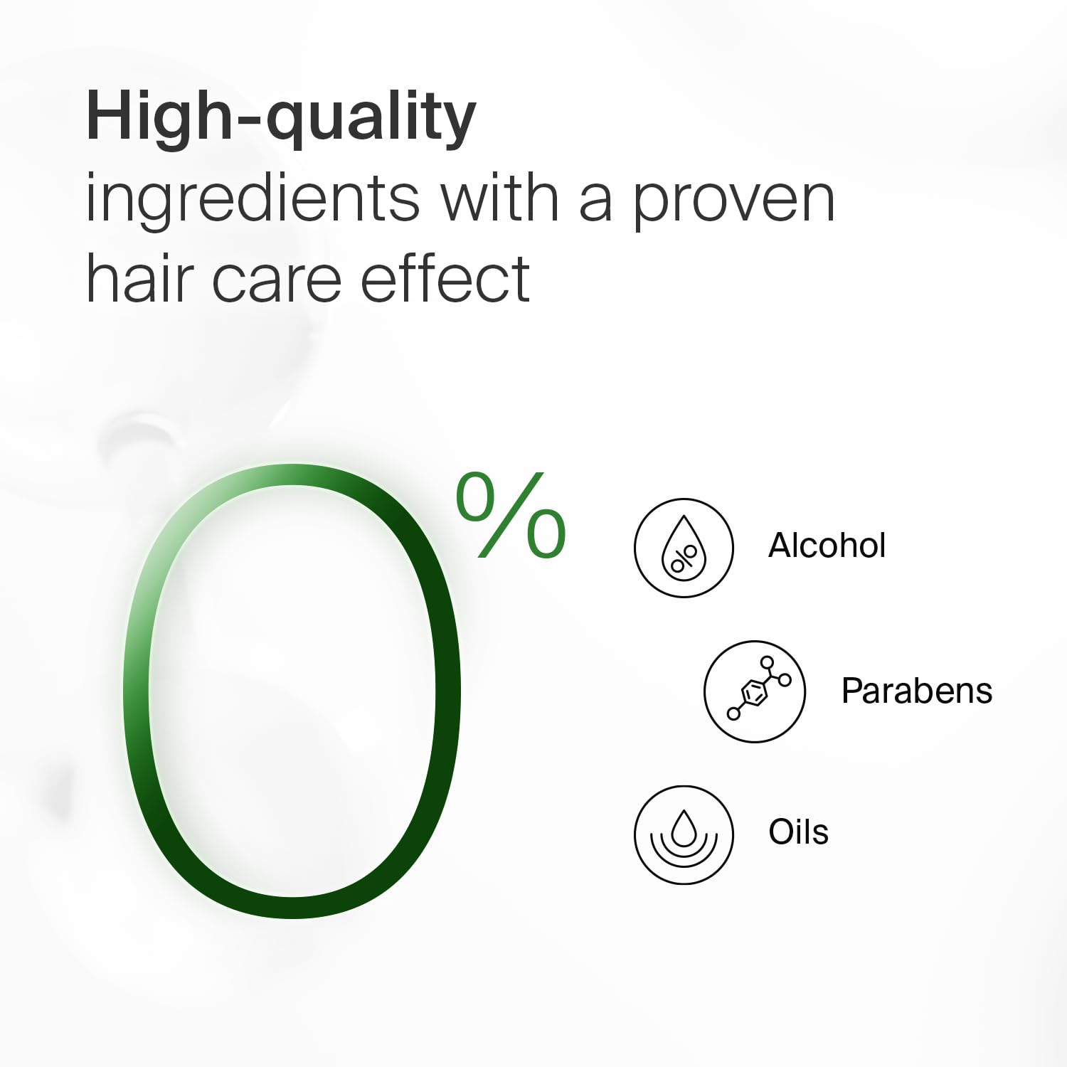 SEBAMED Scalp Balancing Shampoo application on hair leaves a refreshed feel.