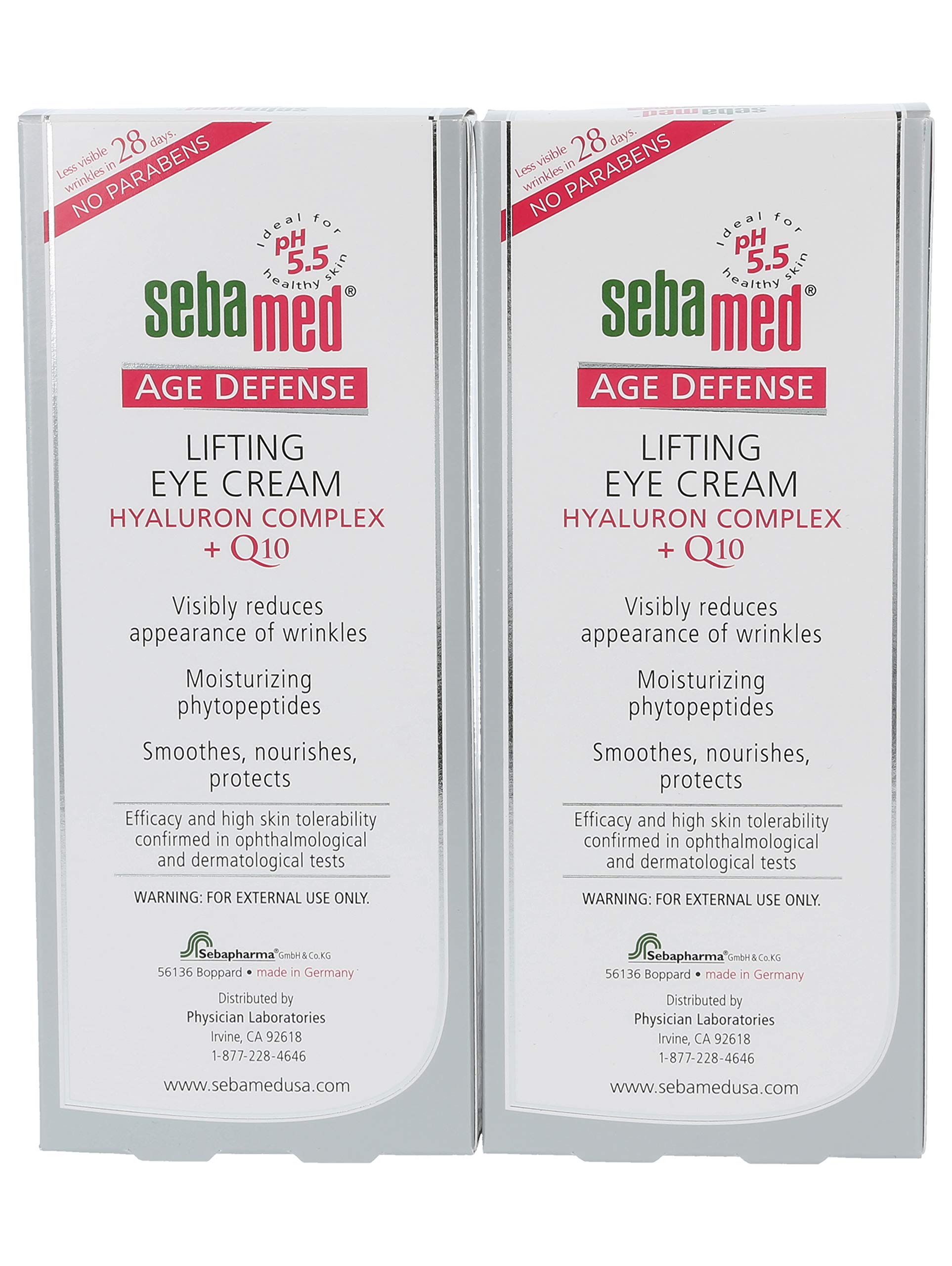 SEBAMED Shea butter, avocado and almond oils smooth skin around the eyes