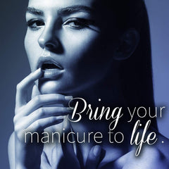 Seche Vive long-lasting gloss resists chipping for vibrant nails