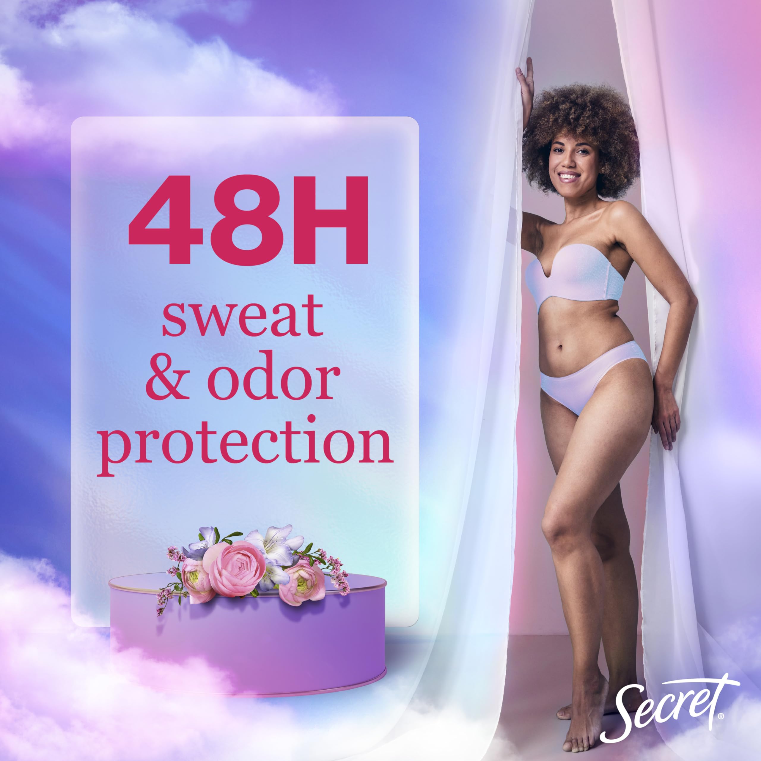 Secret Dry Spray pack of 3 highlights a convenient travel-friendly option.