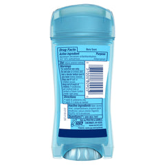 Secret Fresh fast-drying gel leaves no residue on clothing.