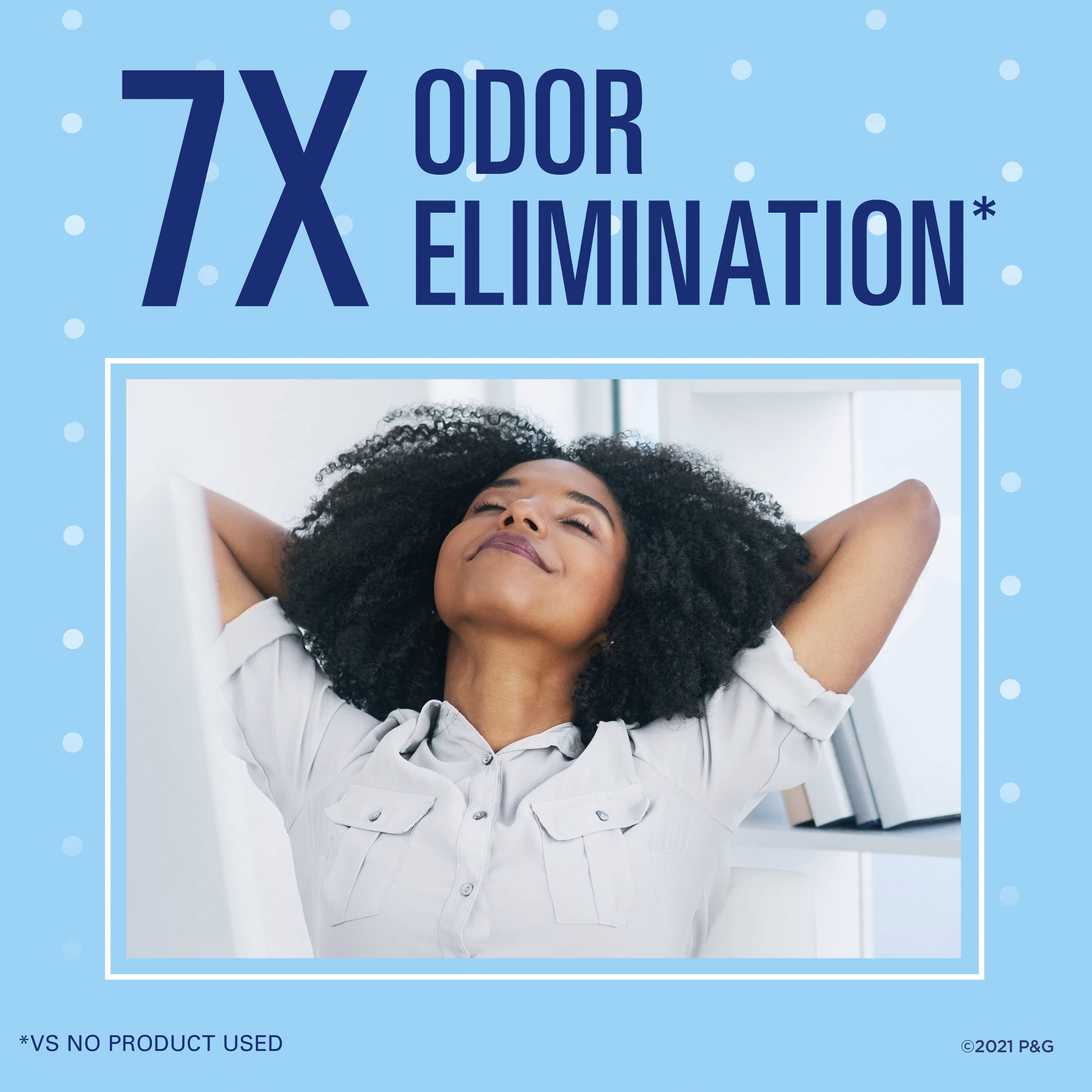 Fragrance diffuses gently after use, offering a refreshed mood with Luxe Lavender.