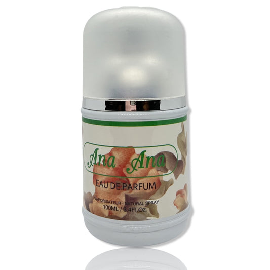 Close-up of Secret Plus Ana Ana bottle highlighting lily and fruit notes