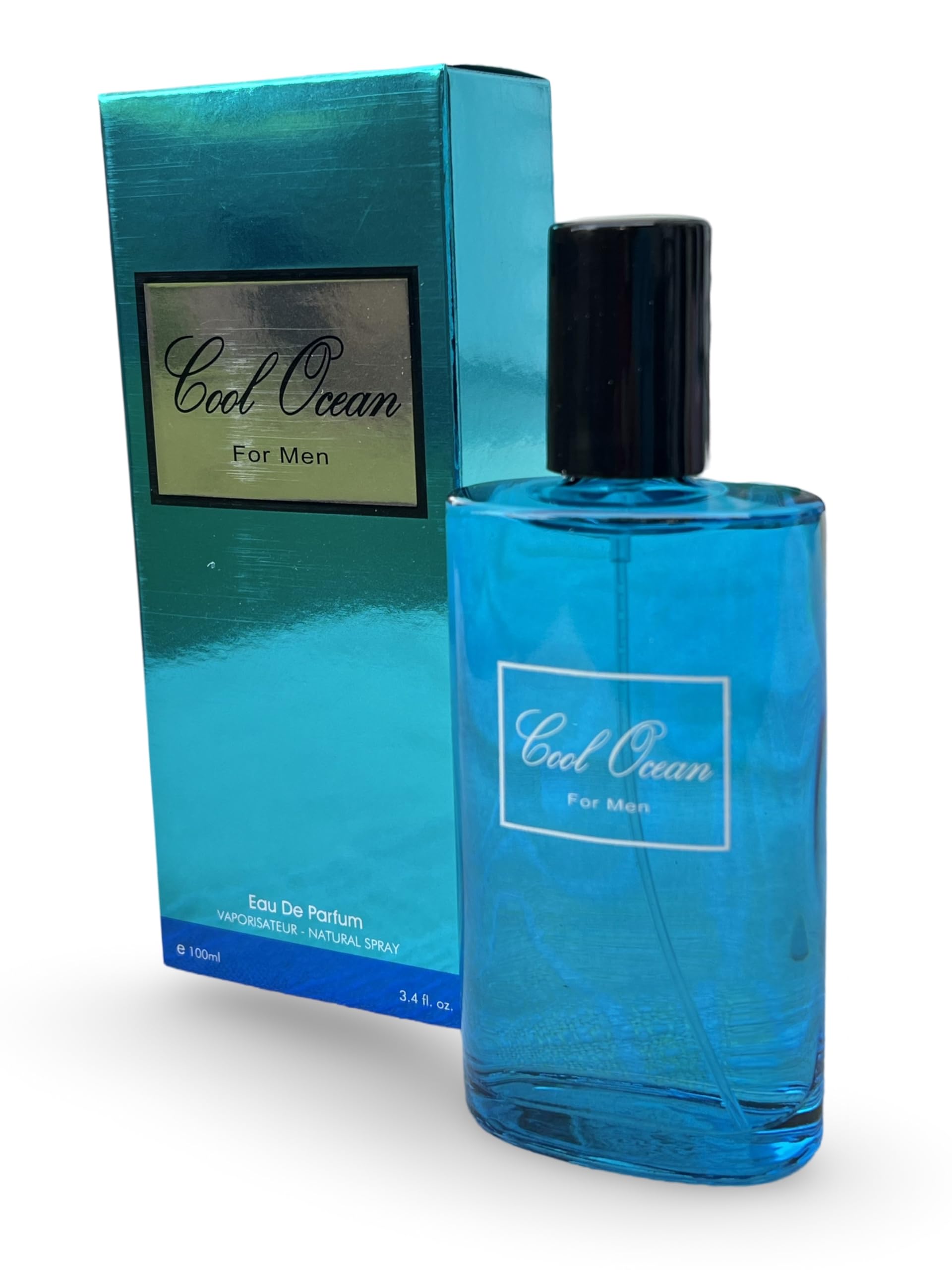 3.4 oz bottle emphasizes generous size for extended wear.
