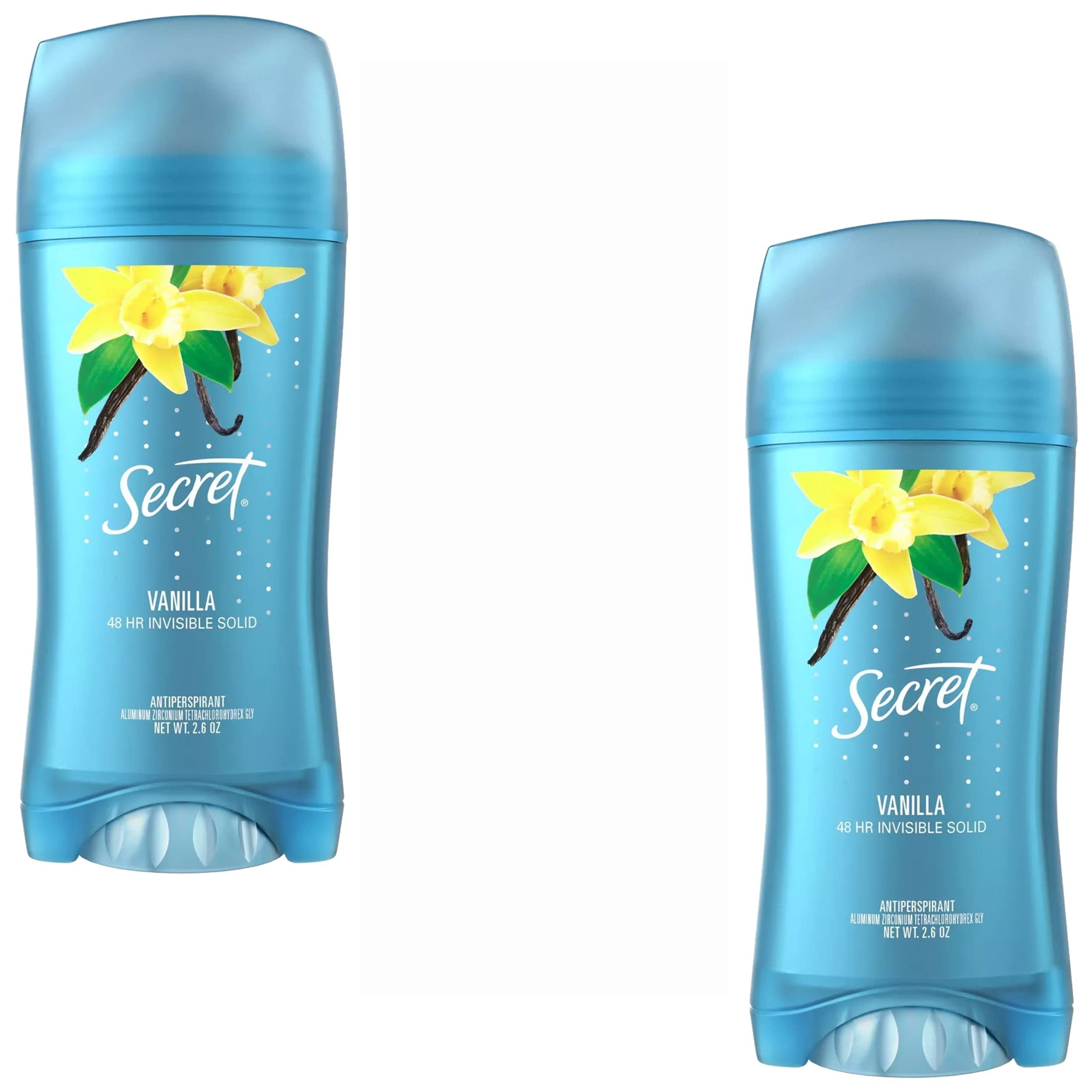 Secret Scent Expressions Va Va Vanilla two-stick pack for on-the-go freshness.
