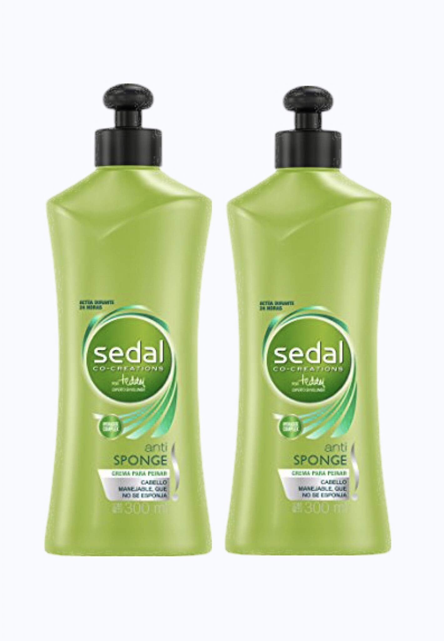 Sedal Anti Sponge Hydracate Cream bottle 300ml for smooth styling and hydration.