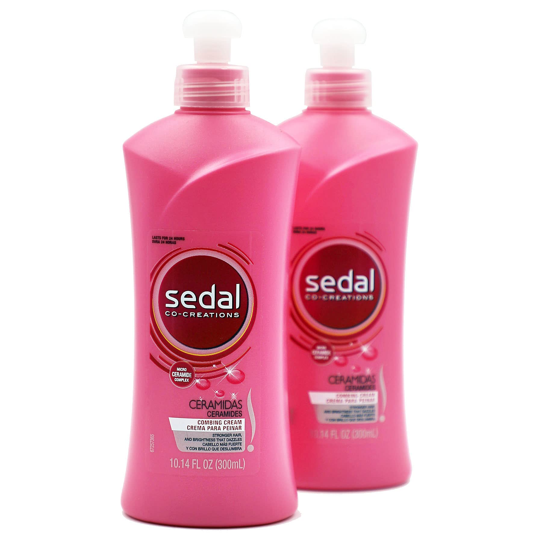 Sedal Co-Creations Ceramides Leave-In bottle with sleek packaging and shine