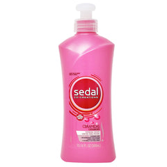 Sedal Ceramides Leave-In bottle on damp hair for silky, detangled results