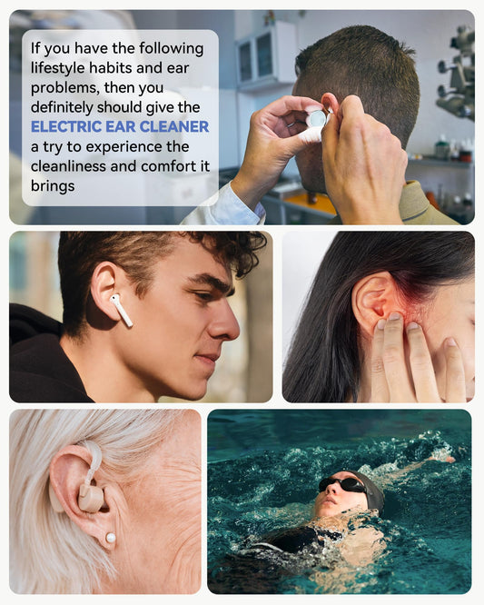 SEEDEAR four water pressure modes for customizable ear irrigation