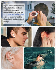 SEEDEAR four water pressure modes for customizable ear irrigation