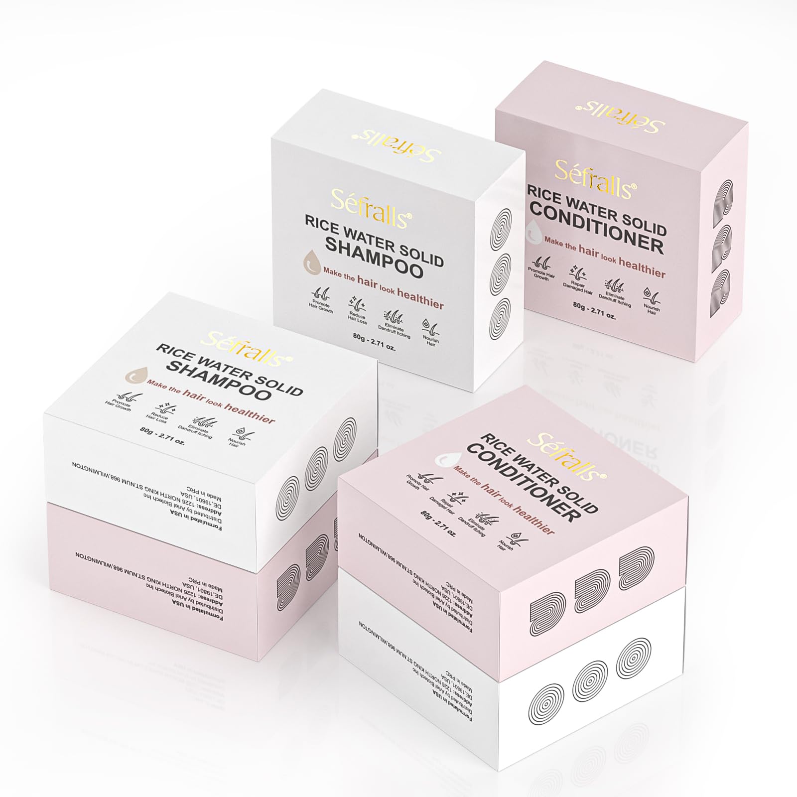 Sefralls eco friendly packaging close up reinforces sustainable care.
