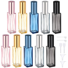 Segbeauty empty travel perfume bottle with 10ml capacity for easy on-the-go fragrance customization.