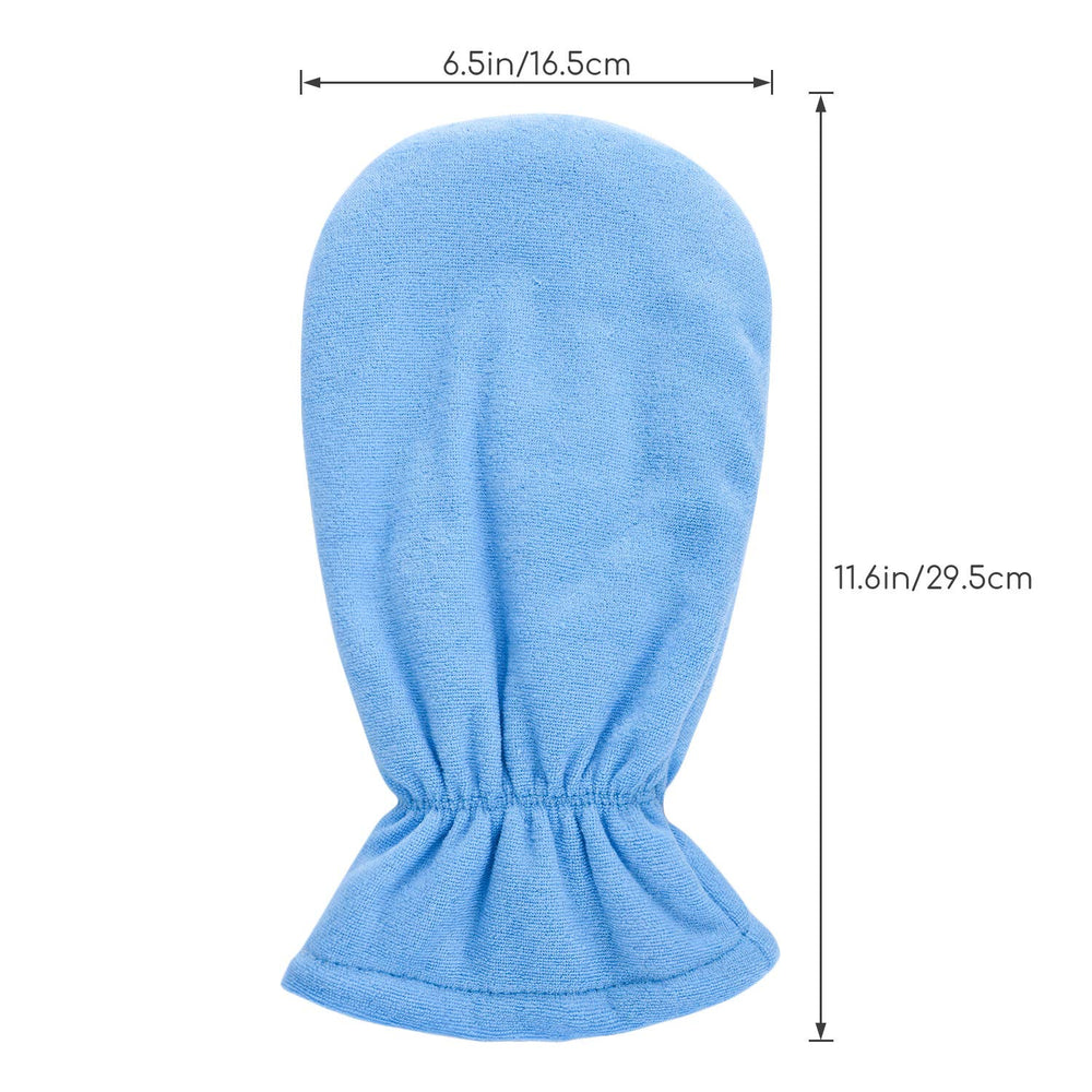 Segbeauty paraffin wax gloves blue washable fabric for quick cleaning