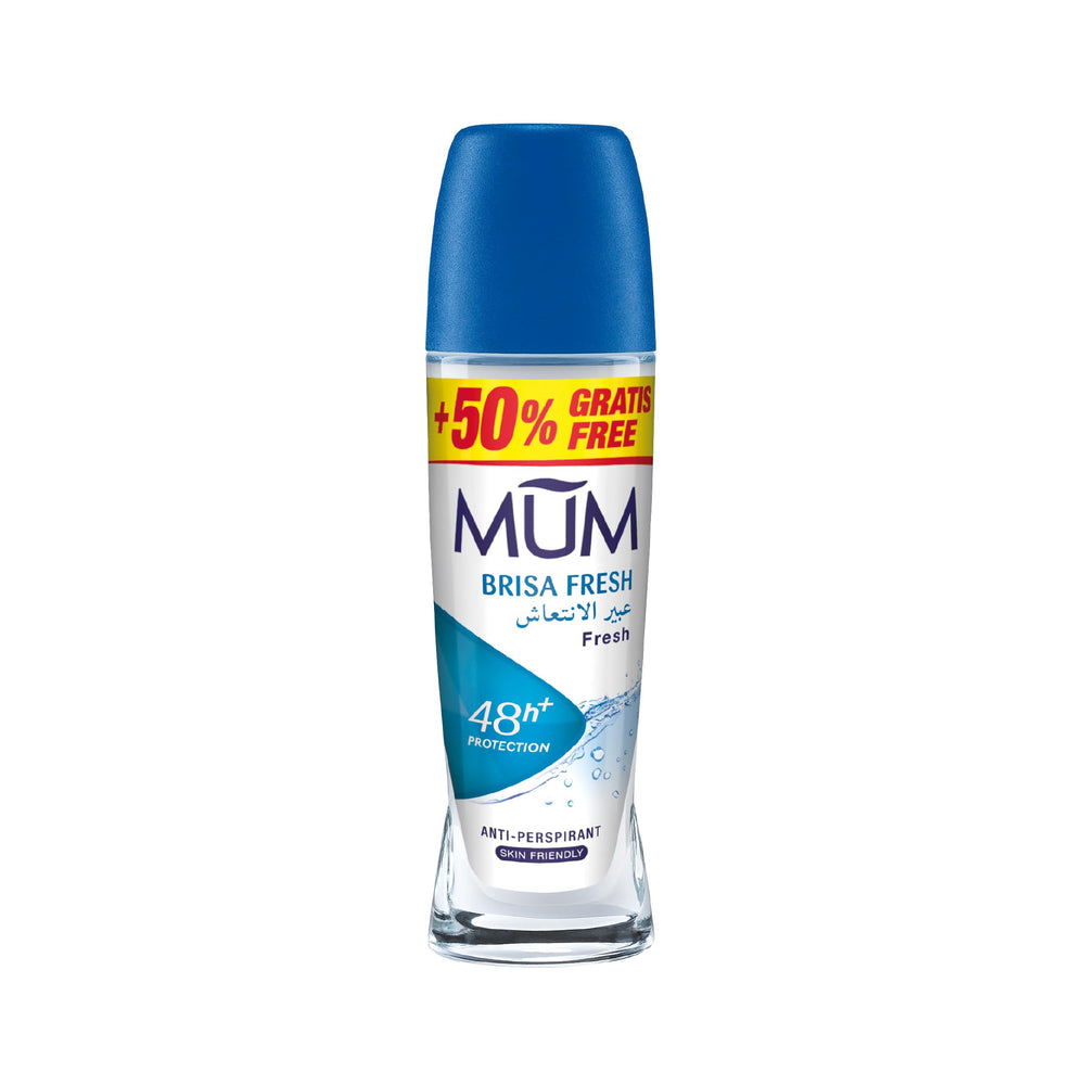 Seidensticker Mum Roll On Cool Blue bottle close-up for everyday freshness