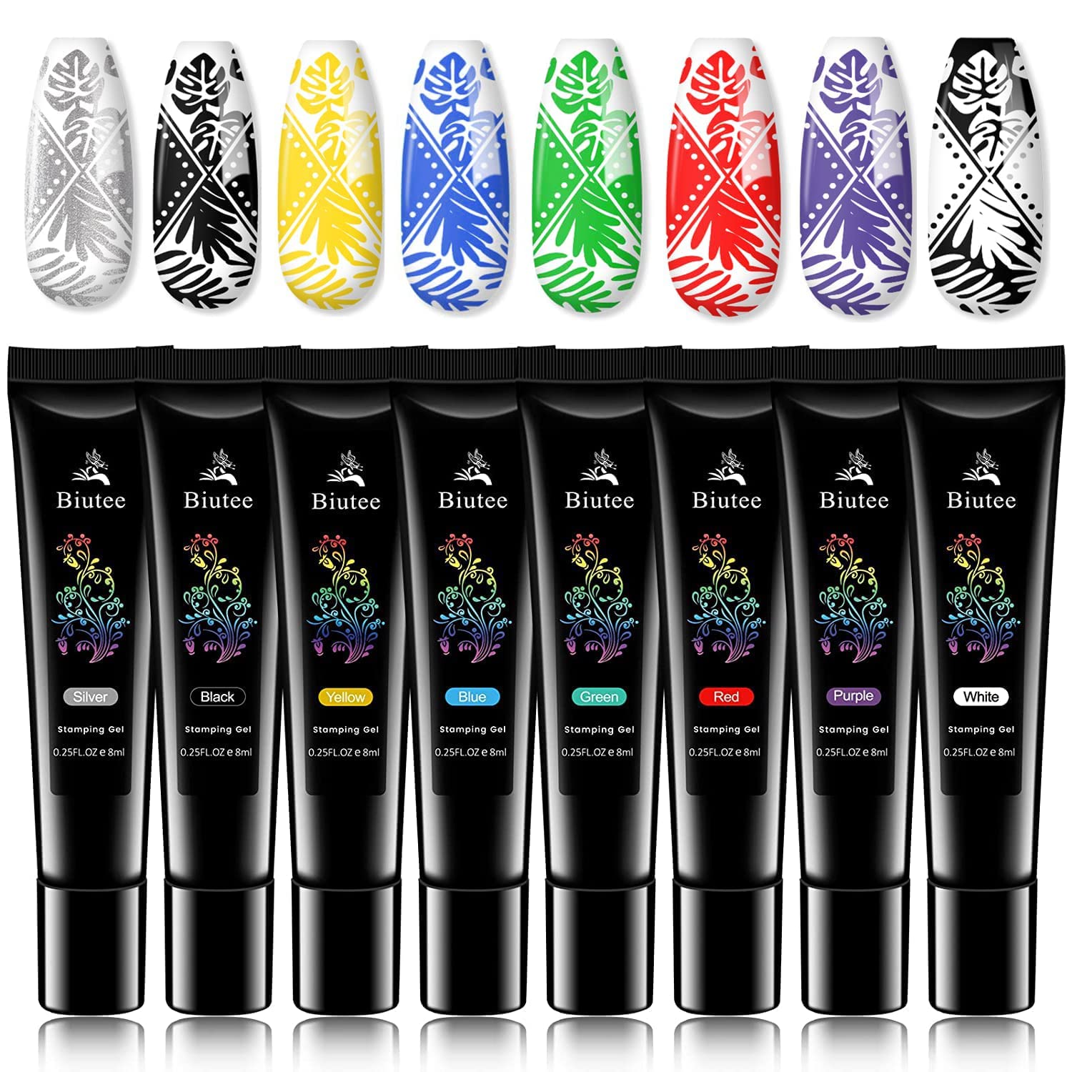 SEISSO yellow stamping gel brightens designs with sunny accents.