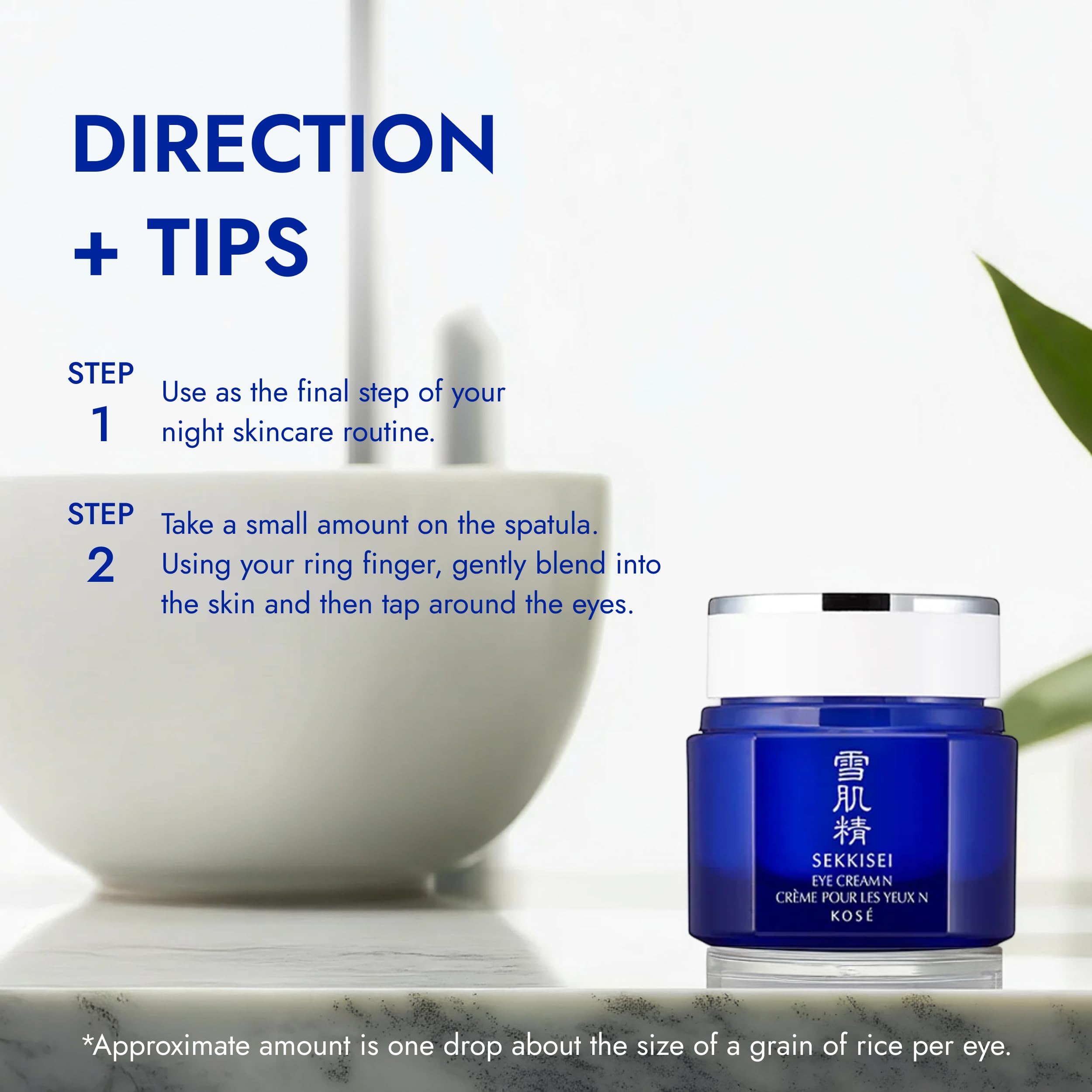 Ceramides and collagen-boosting extracts support eye-area skin