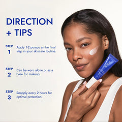 SEKKISEI Herbal UV Defense Gel close-up on skin showing even finish