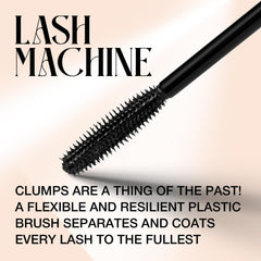 SELESTIA BEAUTY Brush action separating lashes for full, dramatic look