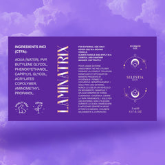 SELESTIA BEAUTY Laminatrix hand applying gel for precise shaping