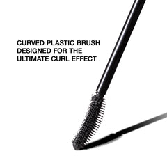 Lashes after Queen Cobra application showing curl and volume.