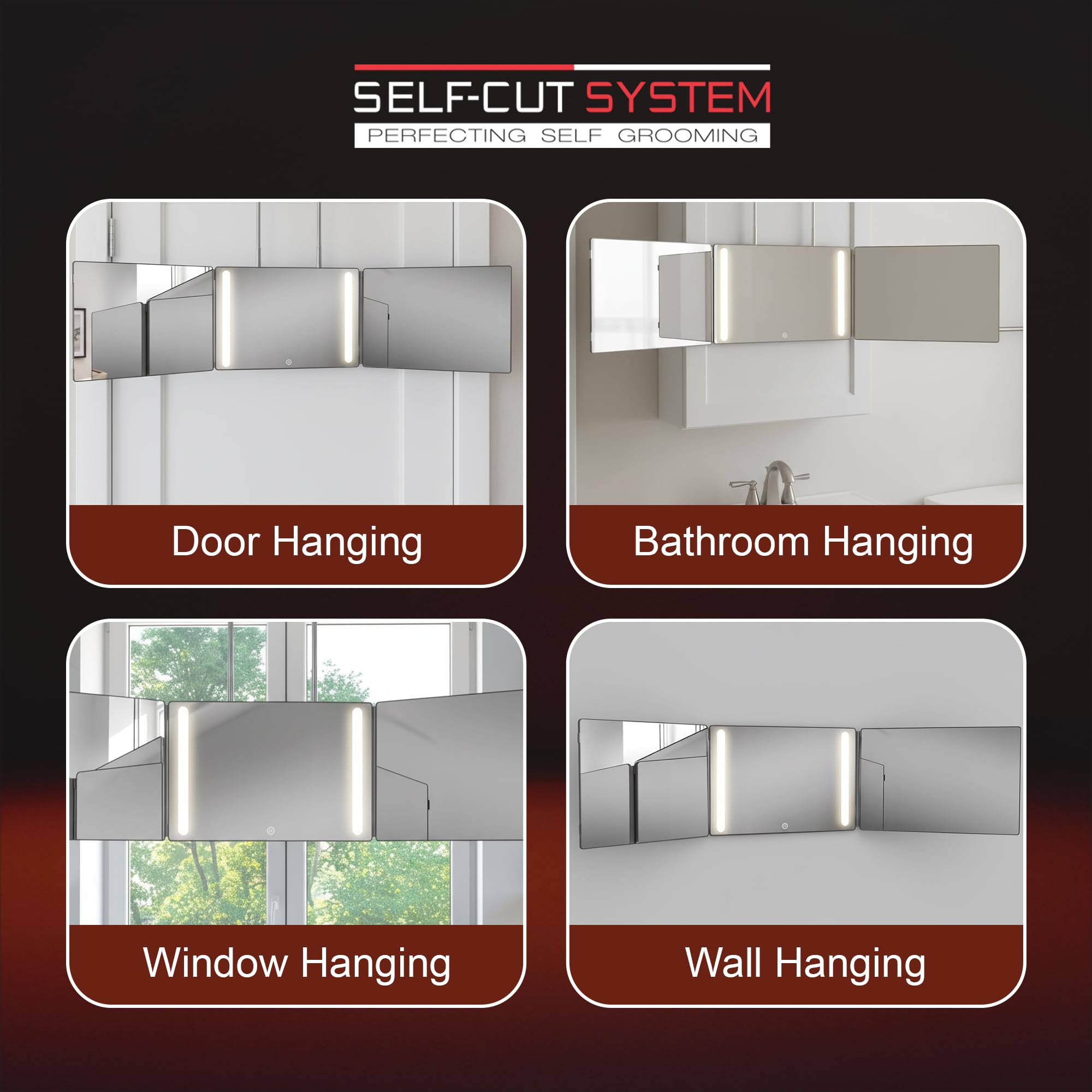 Self-Cut System portable foldable design for travel.