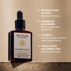 Self Glow by James Read mix-in with moisturizer for seamless hydration and glow