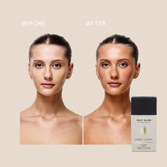 Closeup of silky, lightweight serum texture.