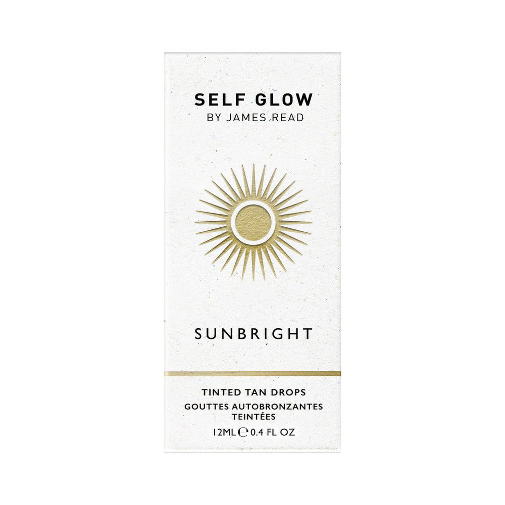 Self Glow by James Read vegan, cruelty-free packaging emphasis