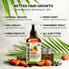 SELFWISE Batana Oil hair strands shine close-up.