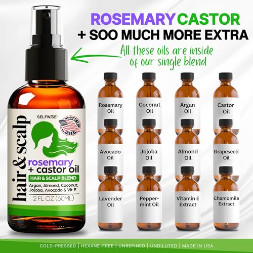SelfWise lavender peppermint fusion for refreshing aroma and scalp revitalization.