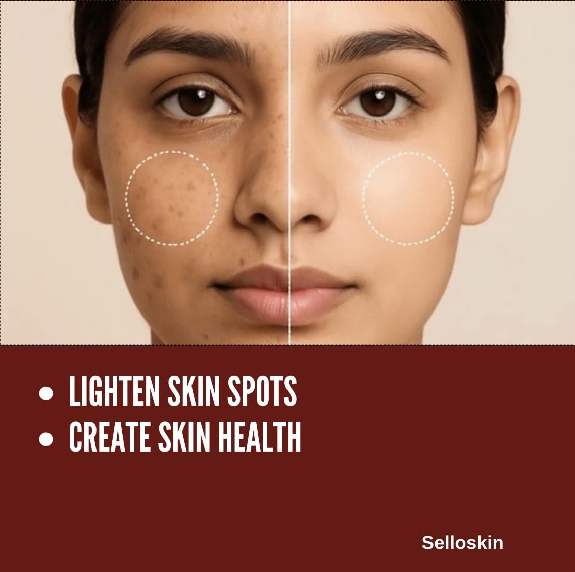 Selloskin Vitamin C Serum closeup texture shows smooth finish